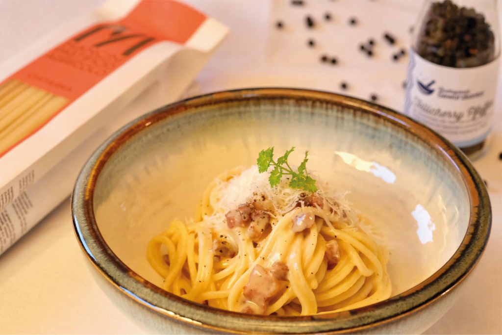 Spaghetti carbonara tradizionale