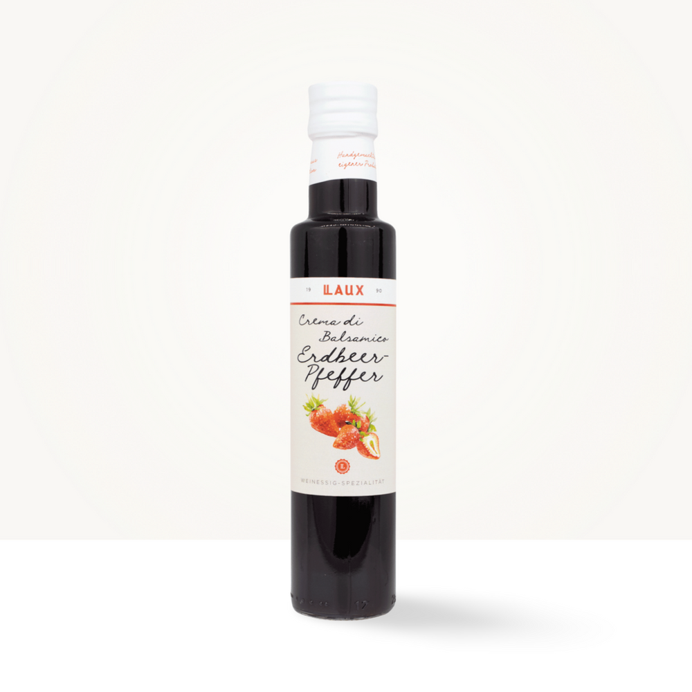 Crema di Balsamico Erdbeer Pfeffer - 3 % Säure